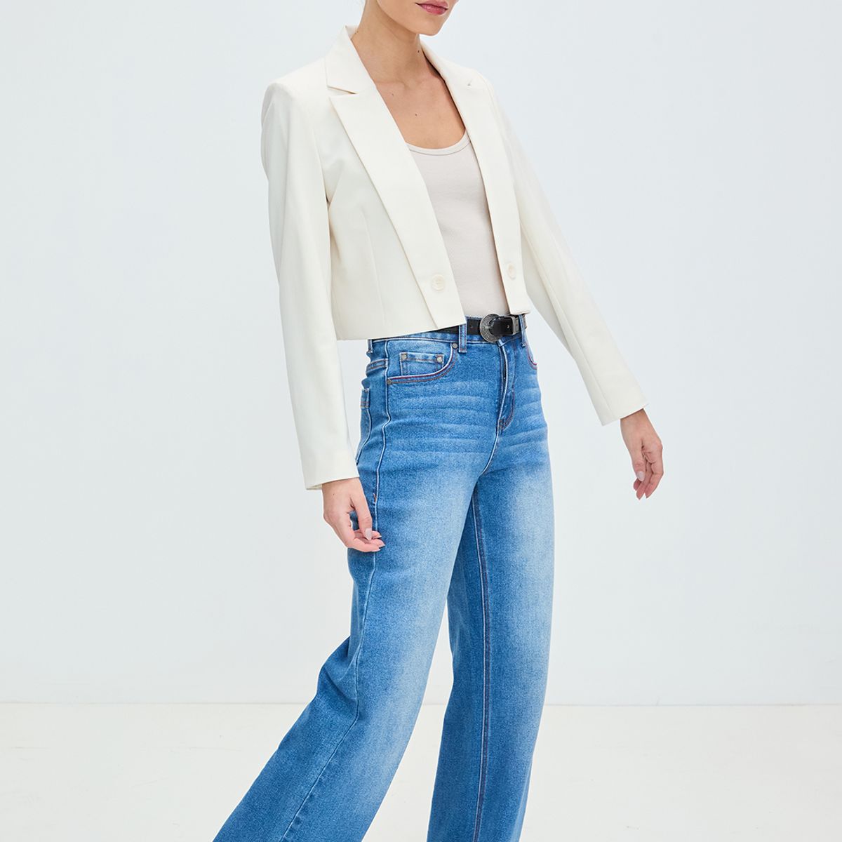 IO - Blazer Crudo Mujer Io