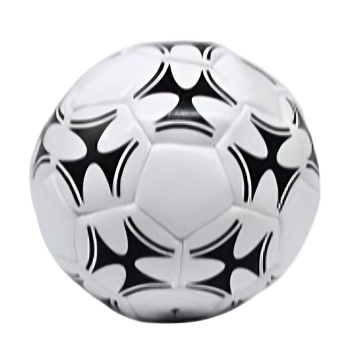 OEM - Balon de fútbol cosido a máquina blanco