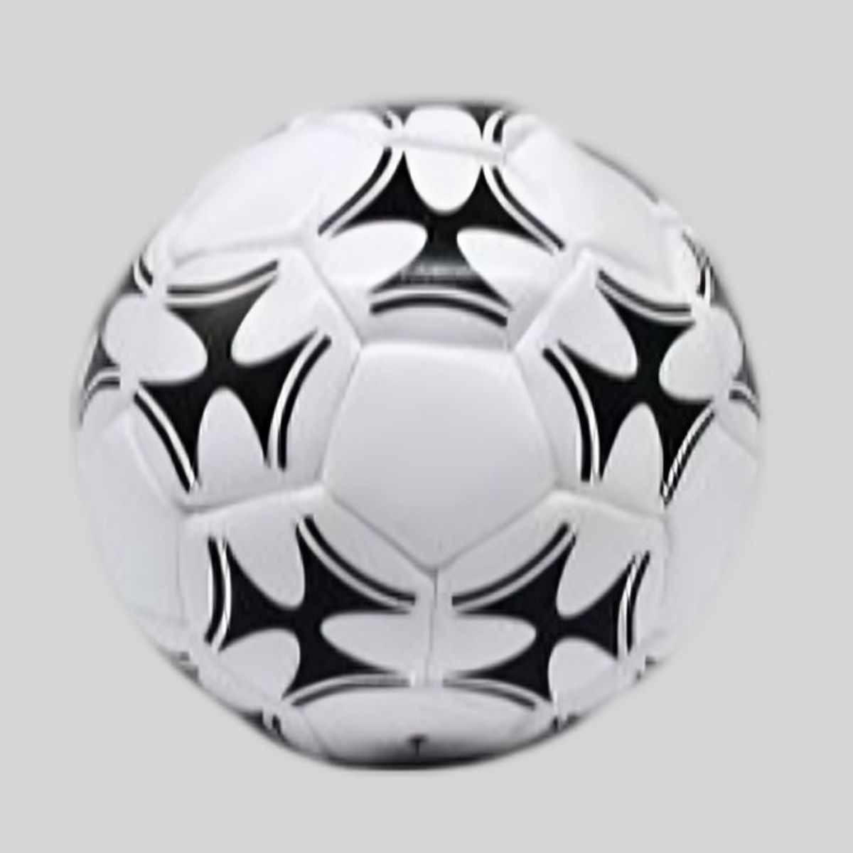 OEM - Balon de fútbol cosido a máquina blanco