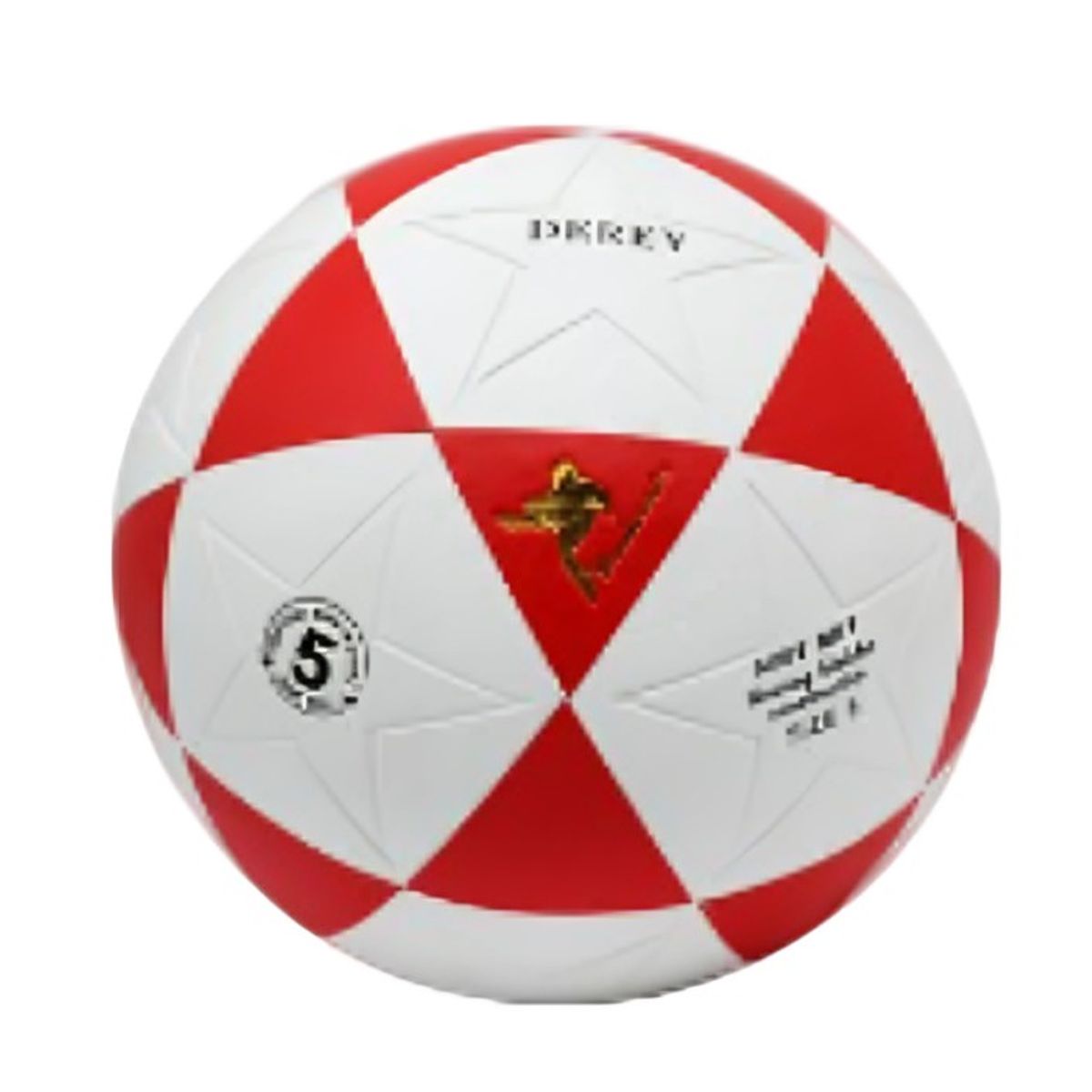 OEM - Balon de fútbo cuero triángulo invertido