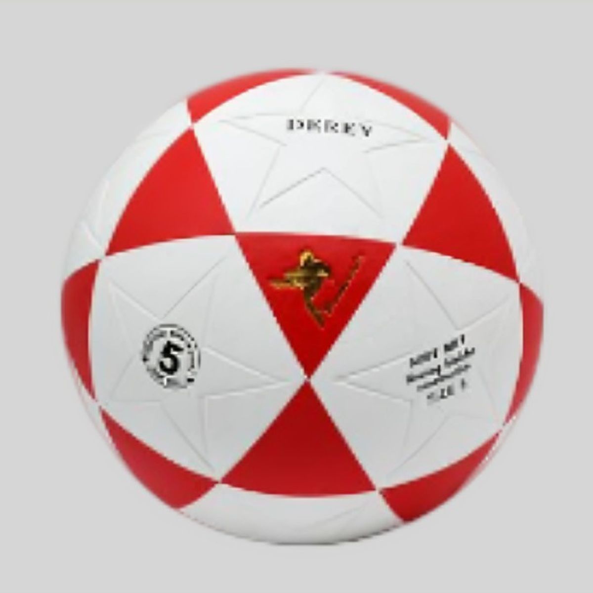 OEM - Balon de fútbo cuero triángulo invertido