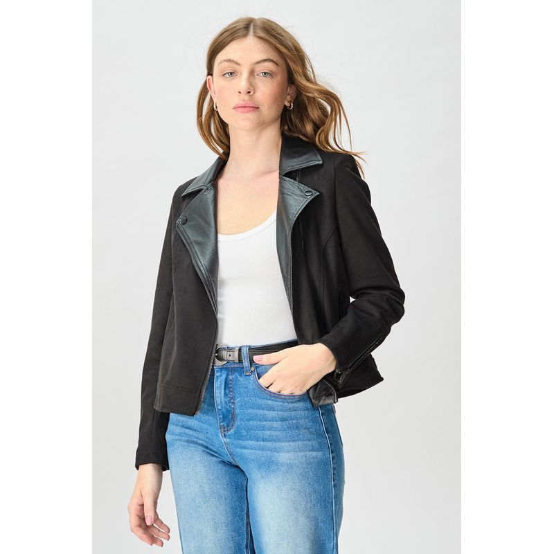 IO - Chaqueta Negro Mujer Io