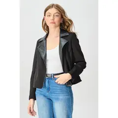 IO - Chaqueta Negro Mujer
