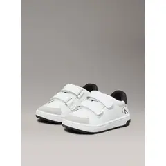 CALVIN KLEIN - Zapatillas Niño Low Cut Velcro Blanco