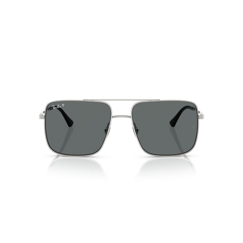 RAY BAN - Lentes de Sol Ari Plateado Polarizados Ray-Ban