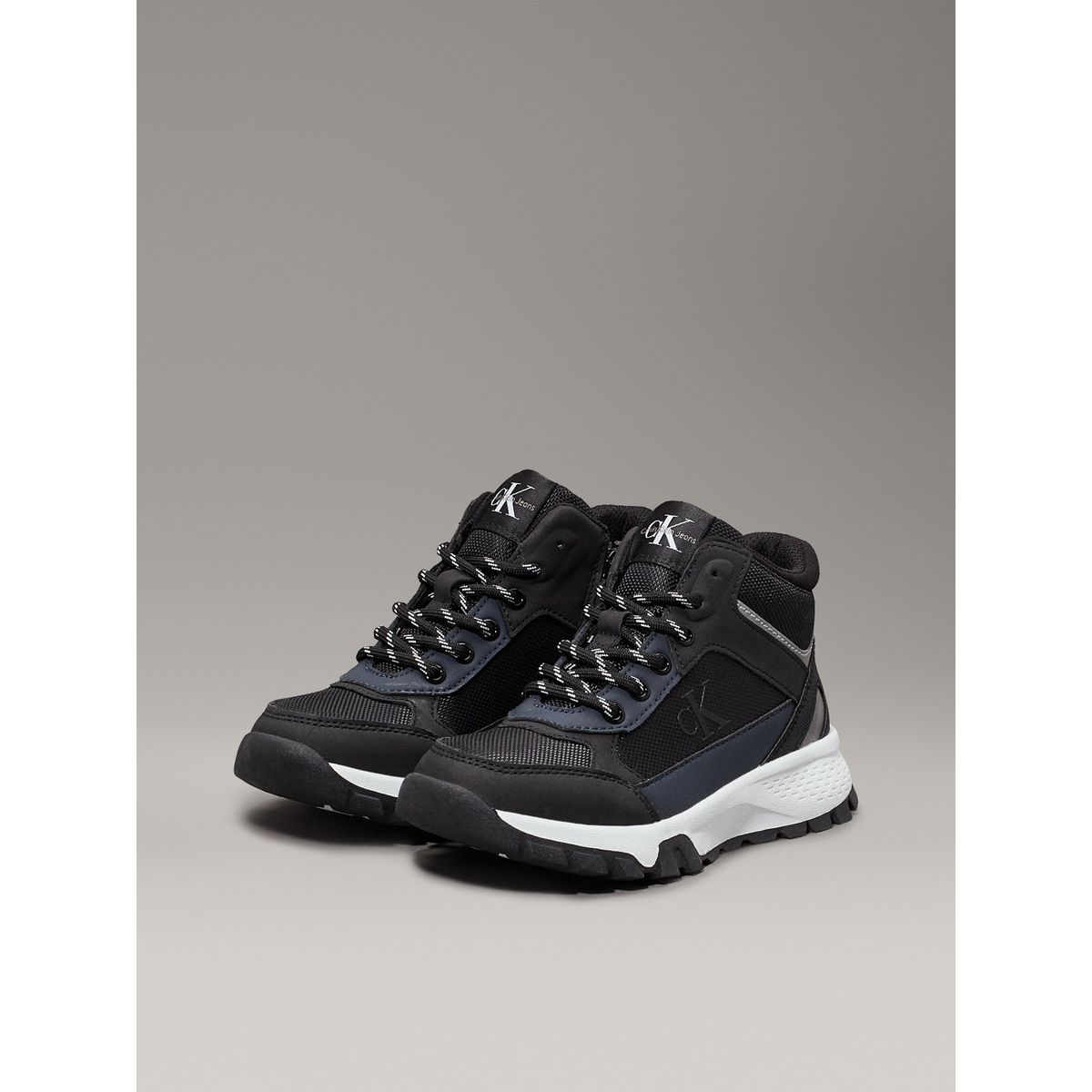 CALVIN KLEIN - Zapatillas Niño High Top Lace-Up Negro Calvin Klein