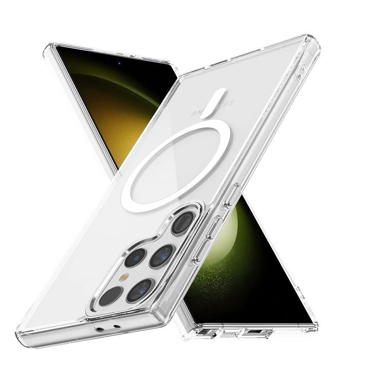 JOIGO - Carcasa Funda Transparente Para Samsung S25 Ultra Magsafe