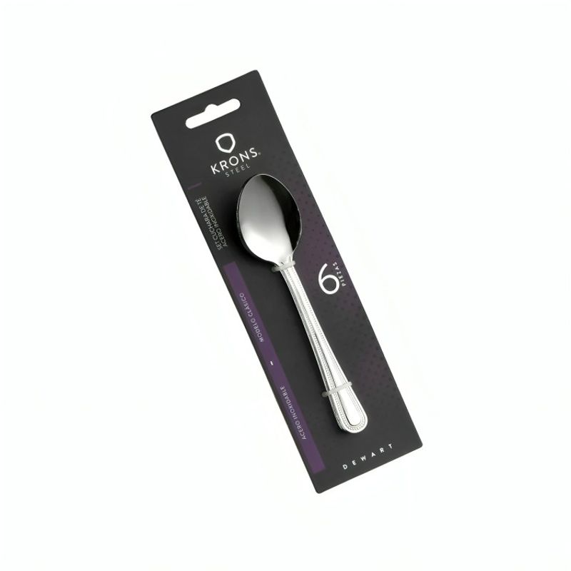 KRONS - Blister De 6 Cucharas De Té Newcastle