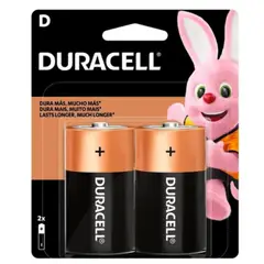 DURACELL - Pack 12 Pilas Alcalina Tamaño D 15000 Mah