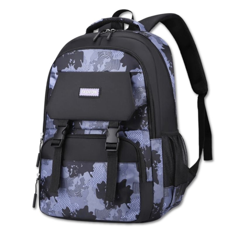UTILISIMO - Mochila Escolar Juvenil Universitaria 47cm Blue Black