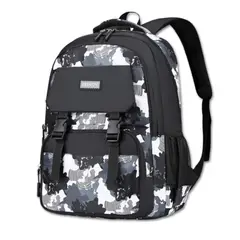 UTILISIMO - Mochila Escolar Juvenil Universitaria 47cm Black Gray