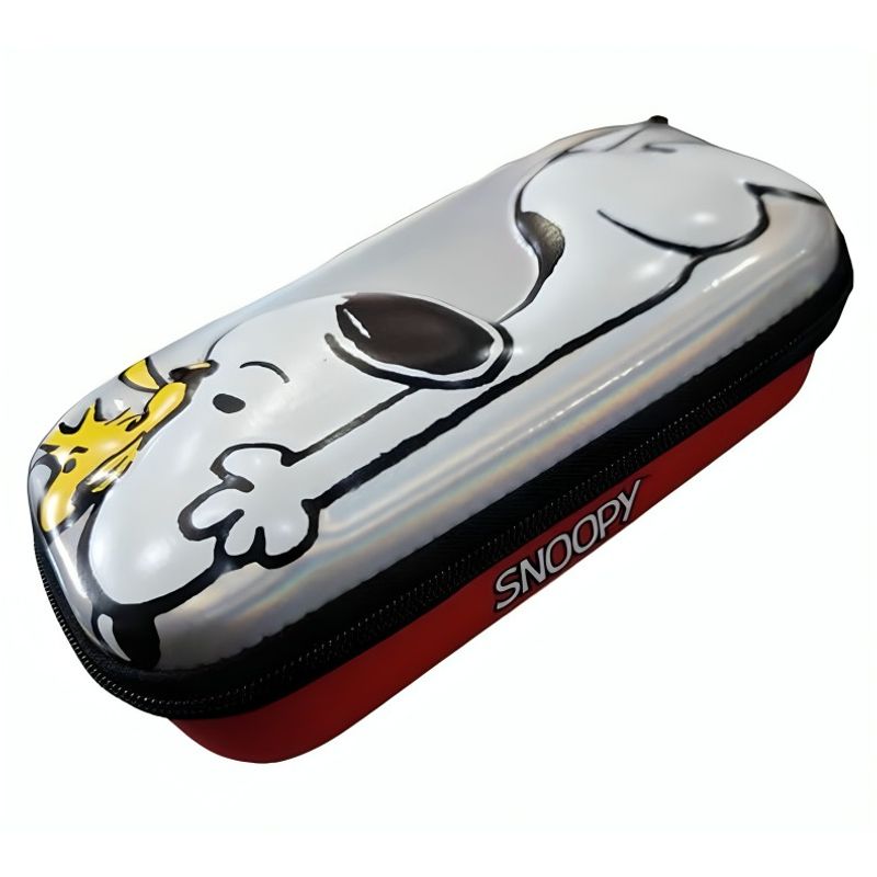 MOOSE - Estuche Cartuchera Box Disney Snoopy - Rojo