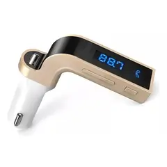 DM - TRANSMISOR BLUETOOTHFMUSB PARA AUTO 12V CARGA BATERIA CONTACT TELEFONO