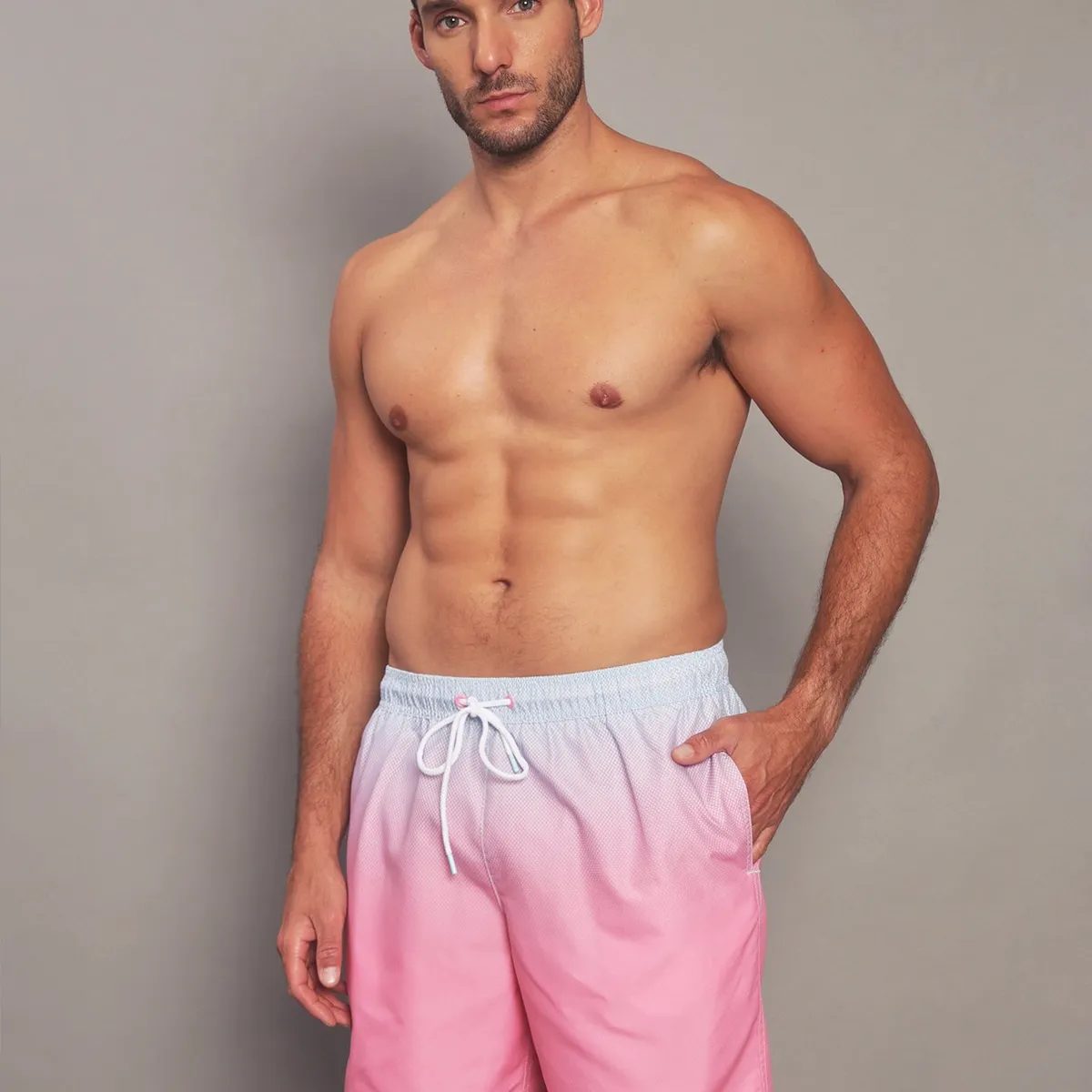 CALVIN KLEIN - Traje de Baño Gradient Dot Rosa Calvin Klein