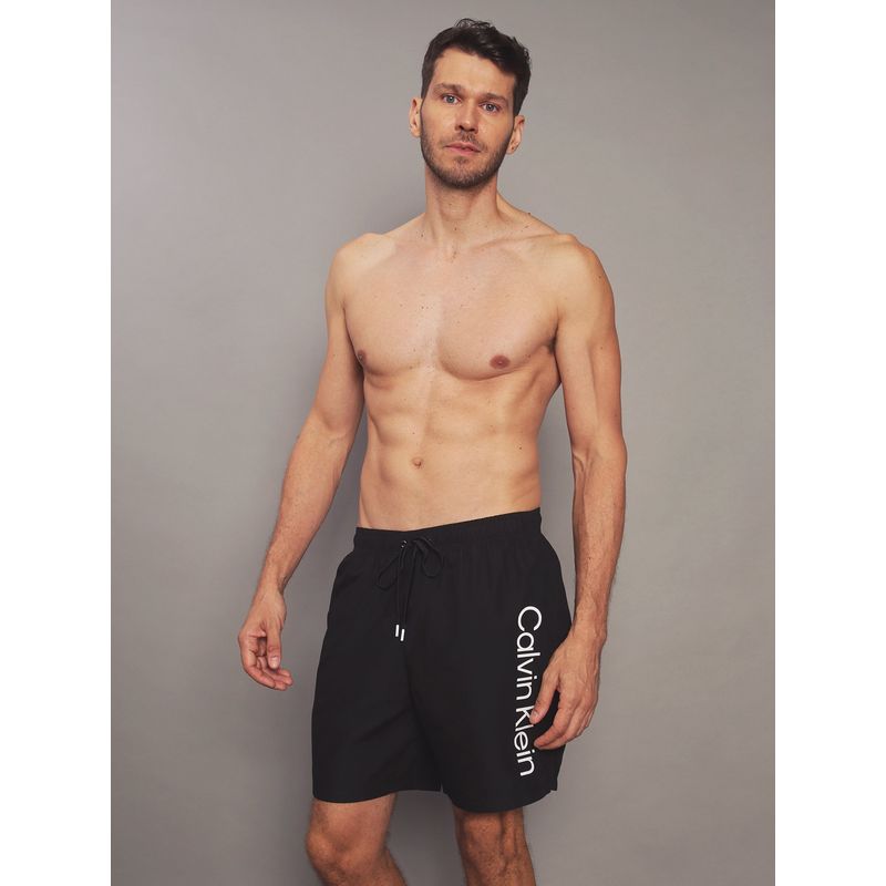 CALVIN KLEIN - Traje de Baño Core Solids Negro Calvin Klein