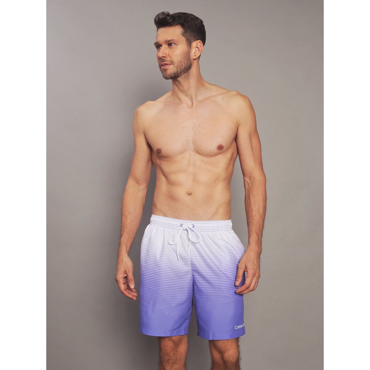 CALVIN KLEIN - Traje de Baño Gradiend Stripe Multicolor Calvin Klein