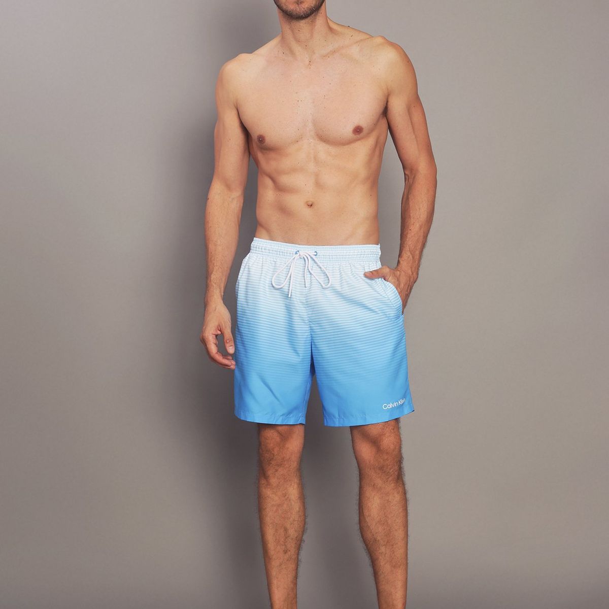 CALVIN KLEIN - Traje de Baño Gradiend Stripe Multicolor Calvin Klein