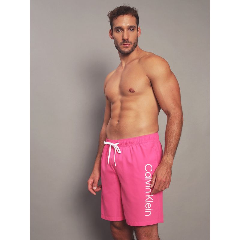 CALVIN KLEIN - Traje de Baño Core Solids Fucsia Calvin Klein
