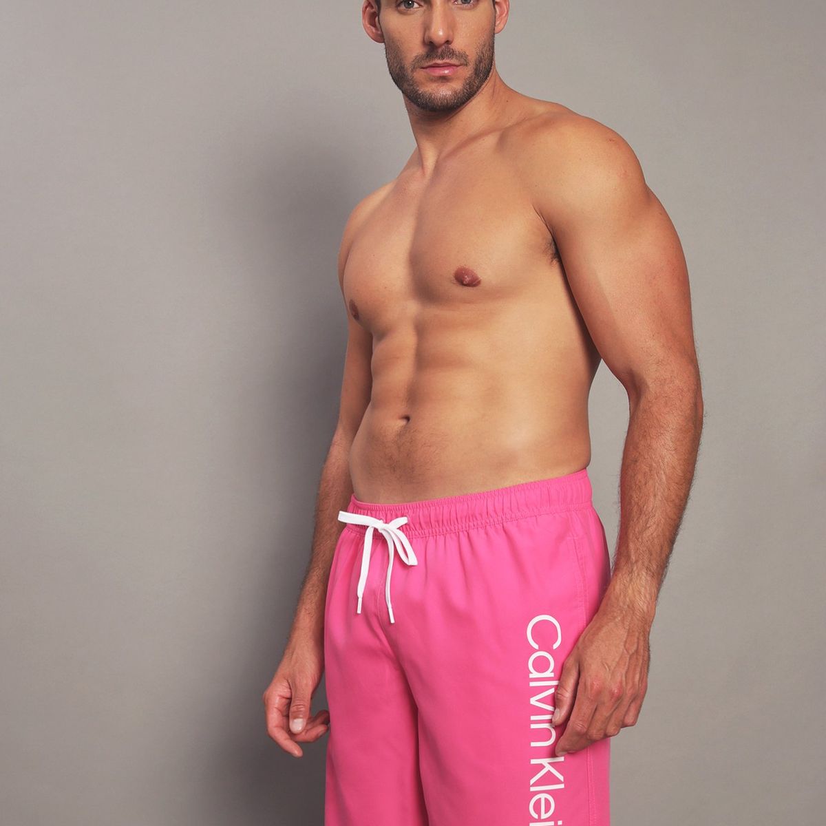 CALVIN KLEIN - Traje de Baño Core Solids Fucsia Calvin Klein