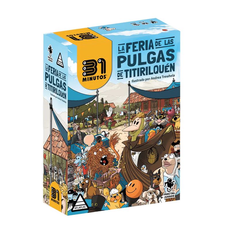 FRACTAL JUEGOS - La Feria De Las Pulgas De Titirilquén juego de mesa