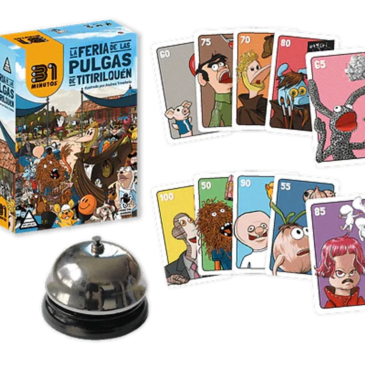FRACTAL JUEGOS - La Feria De Las Pulgas De Titirilquén juego de mesa