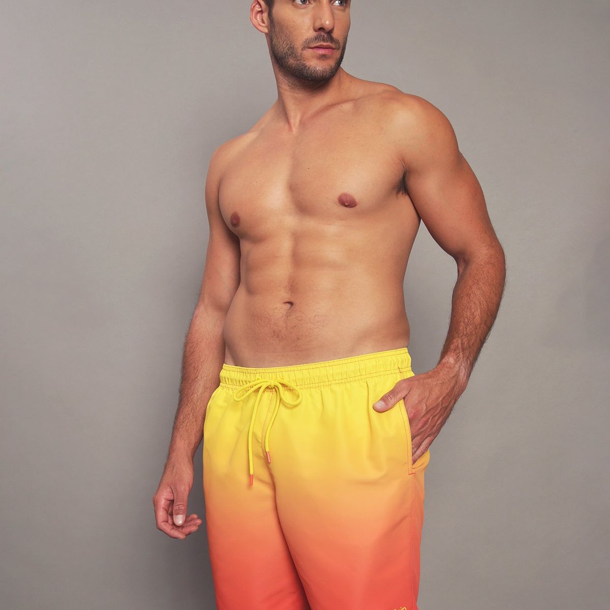 CALVIN KLEIN - Traje de Baño Sky Gradiend Multicolor Calvin Klein