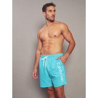 Traje de Baño Core Solids Celeste