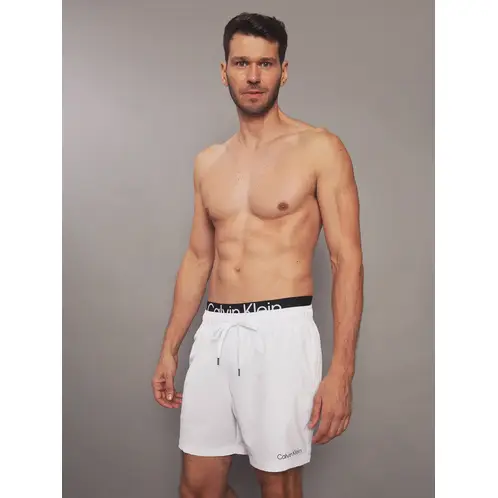 CALVIN KLEIN - Traje de Baño Euro Blanco