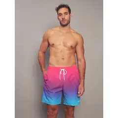 CALVIN KLEIN - Traje de Baño Sky Gradiend Multicolor
