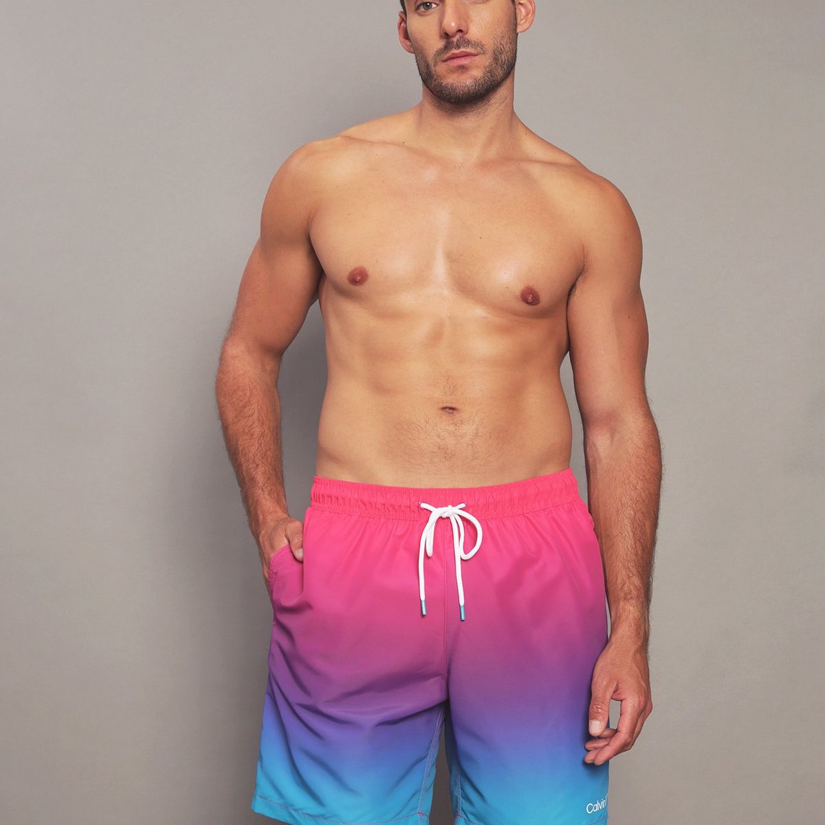 CALVIN KLEIN - Traje de Baño Sky Gradiend Multicolor Calvin Klein