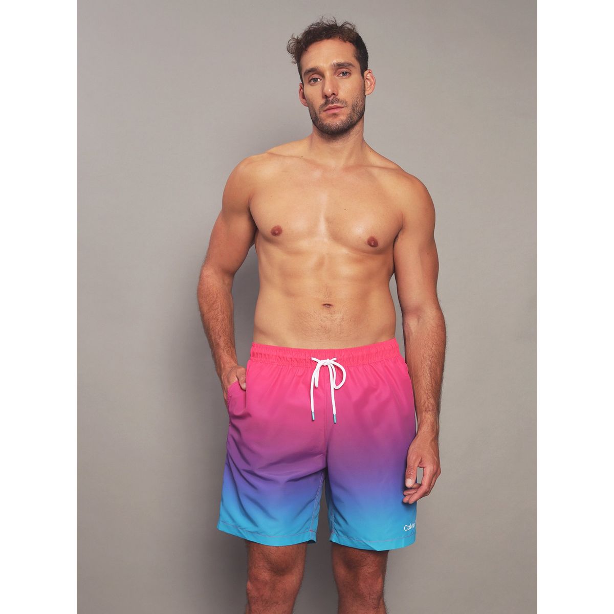 CALVIN KLEIN - Traje de Baño Sky Gradiend Multicolor Calvin Klein