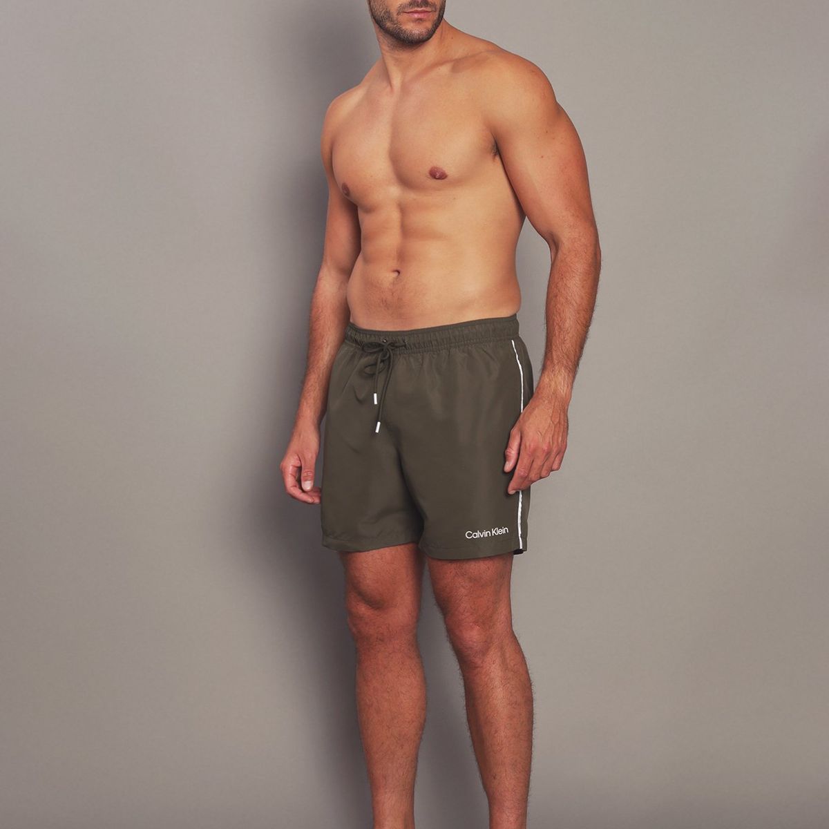 CALVIN KLEIN - Traje de Baño Modern Euro Verde Calvin Klein