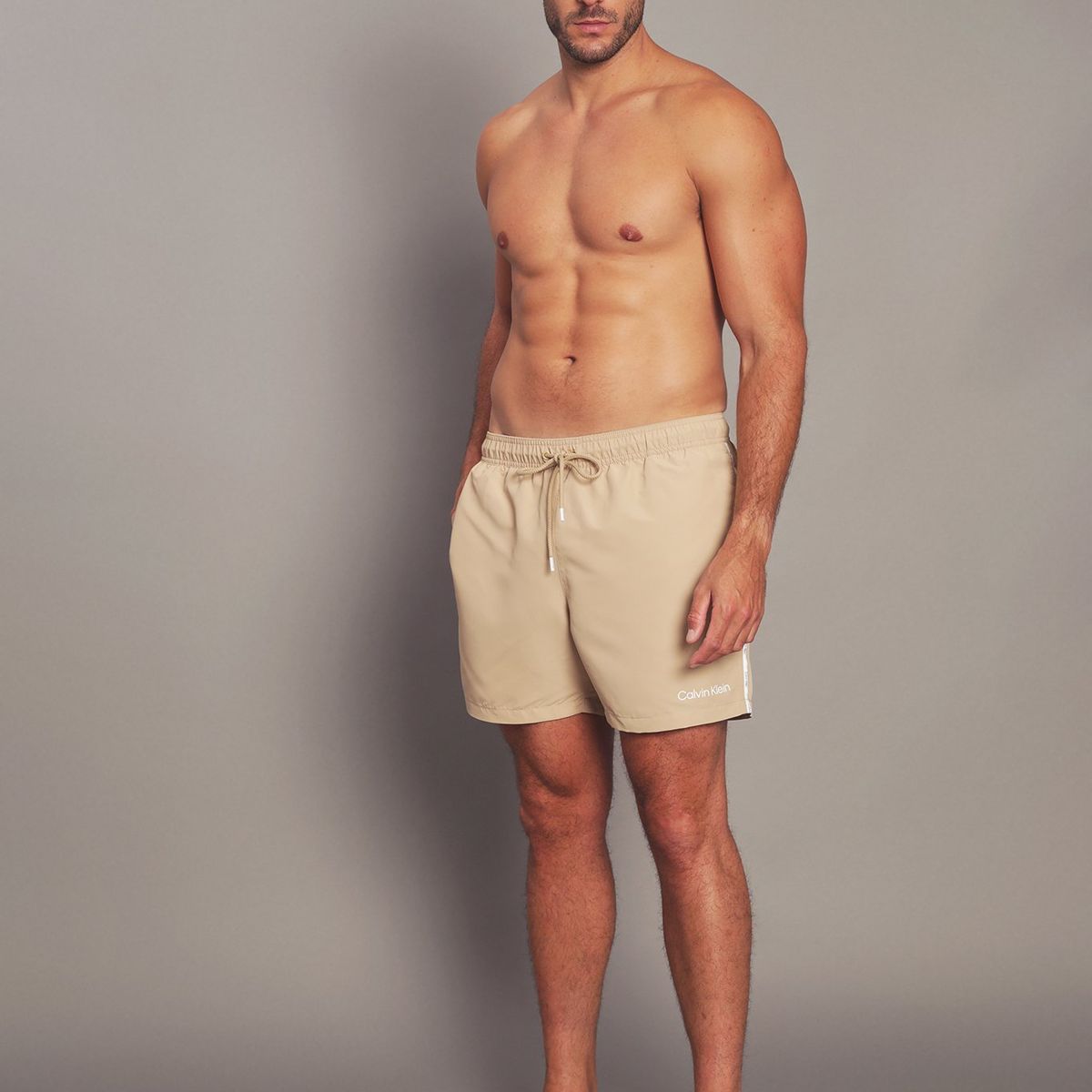 CALVIN KLEIN - Traje de Baño Modern Euro Beige Calvin Klein