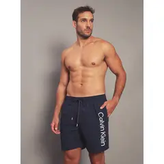 CALVIN KLEIN - Traje de Baño Core Solids Azul
