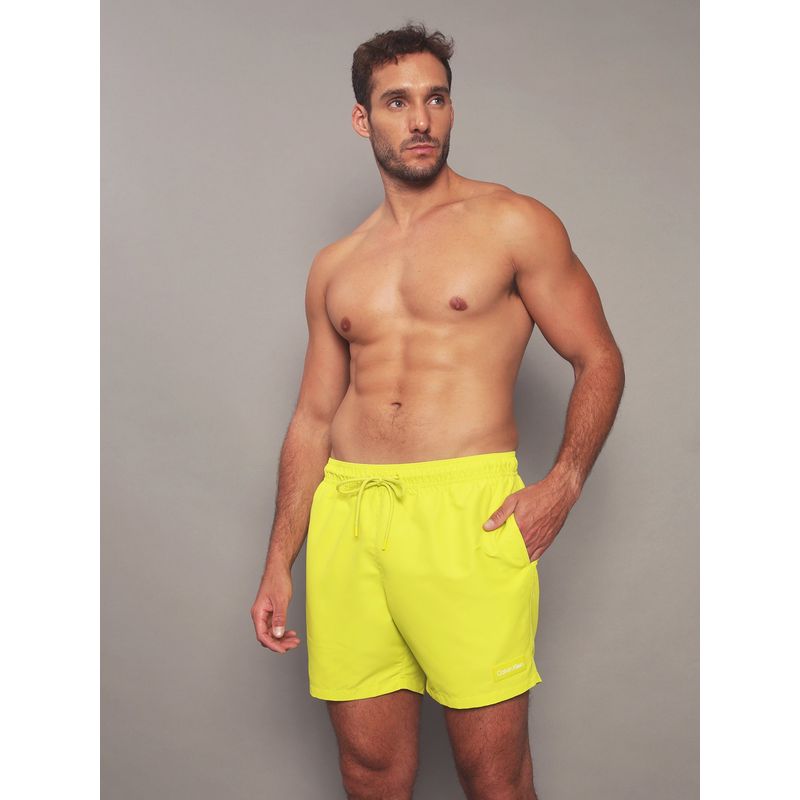 CALVIN KLEIN - Traje de Baño Modern Amarillo Calvin Klein