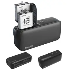 TELESIN - Power Bank para GoPro Hero 13 Black y Smartphone -