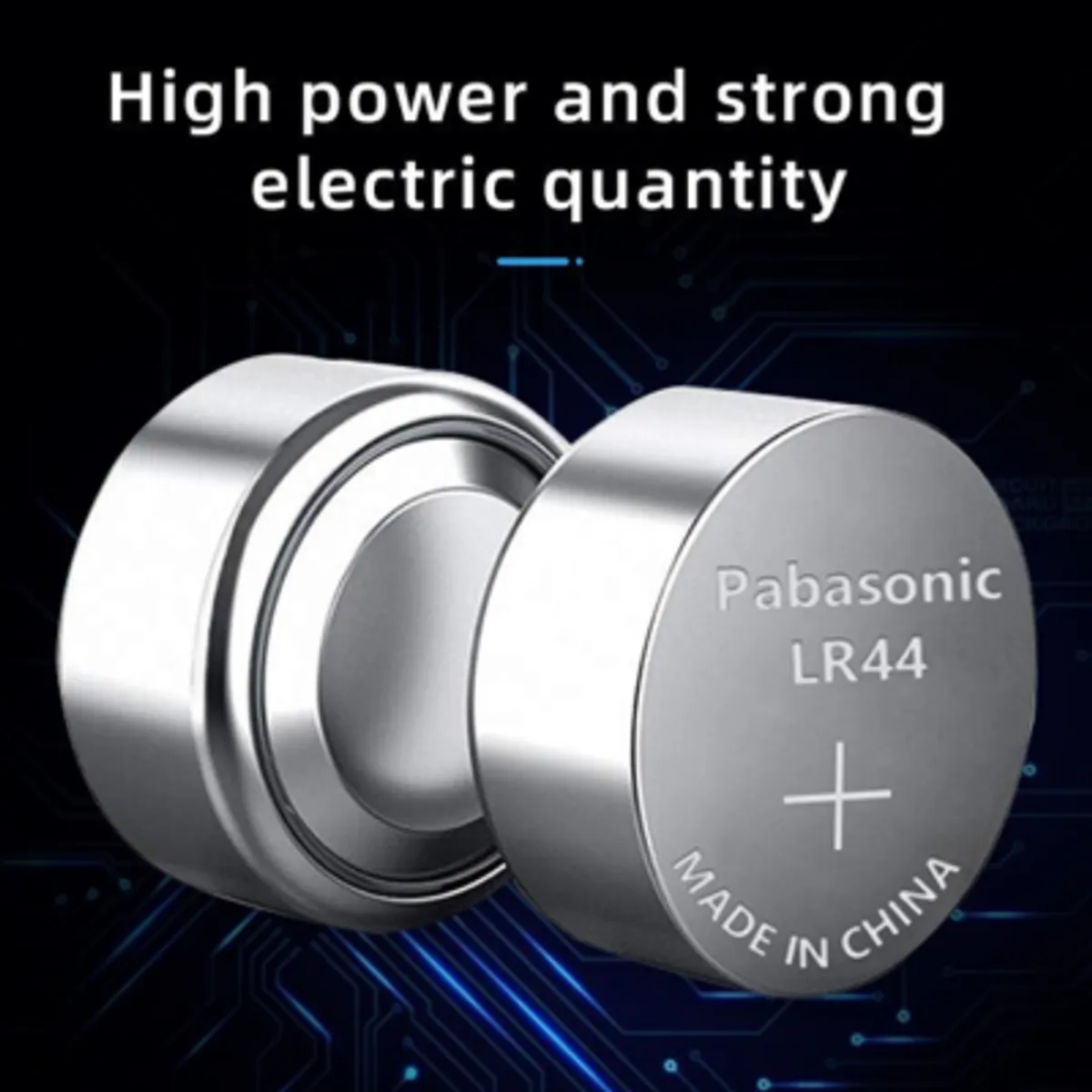 PANASONIC - Pilas Lr44 a76g13a Alcalinas Panasonic Tipo Boton 10u 15v