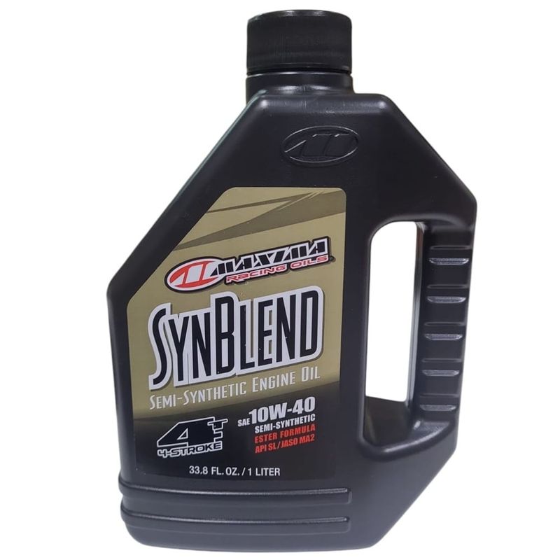 GENERICO - Aceite Moto Máxima 10w 40 Semi Sintético Syn Blend 1L 4T