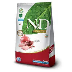 N&D - Prime Alimento Pollo y Granada Gato Castrado 7.5Kg