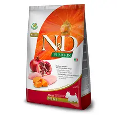 N&D - Pumpkin Alimento Pollo Perro Adulto Mini 2.5Kg