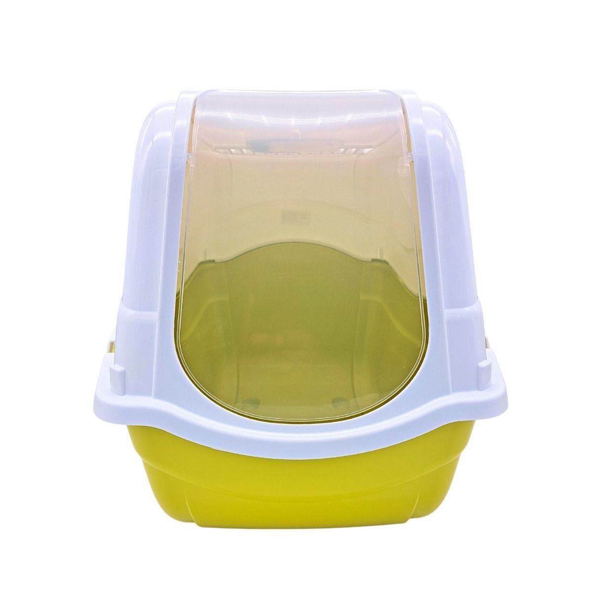 GENERICO - Arenero Para Gatos con Carbón Activo Baño para Gatos Mostaza