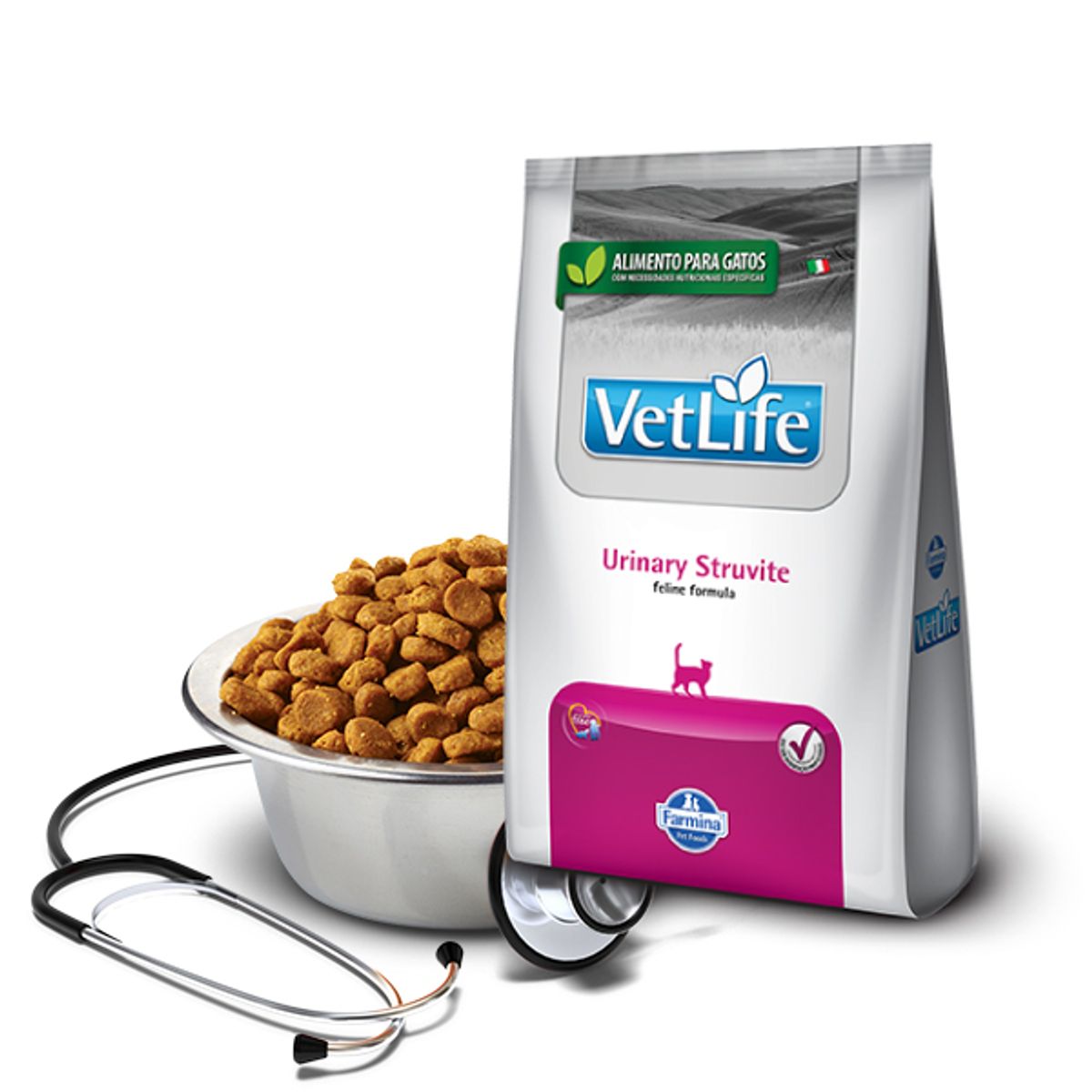 VETLIFE - Alimento Vet Life Urinary Struvite para Gato 7.5Kg