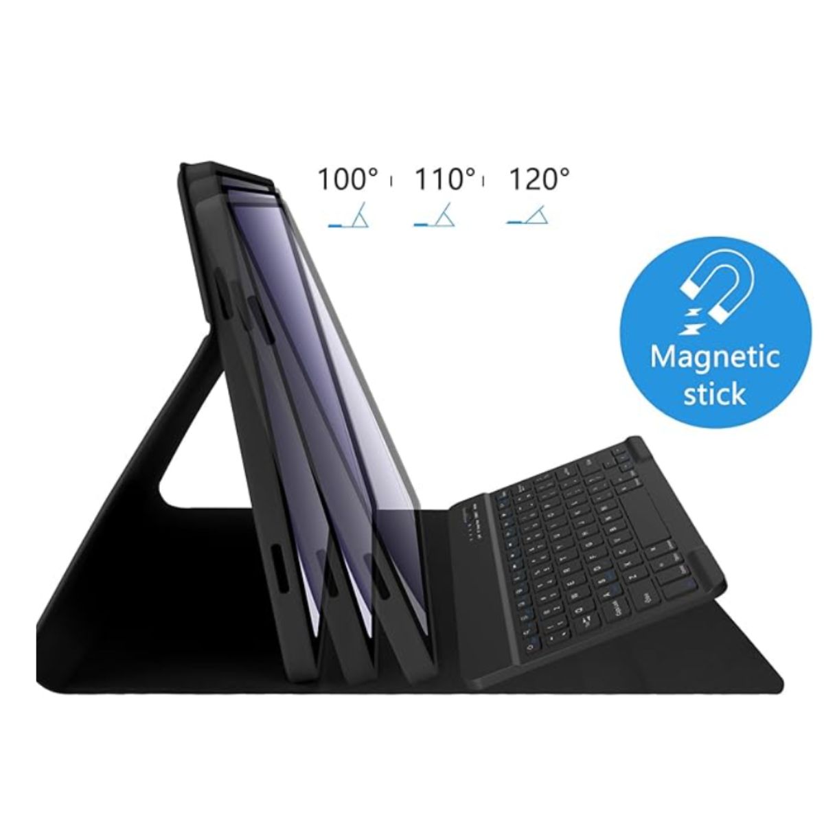 GENERICO - Funda Con Teclado Negro Para Tablet Honor Pad X8a 11 Español