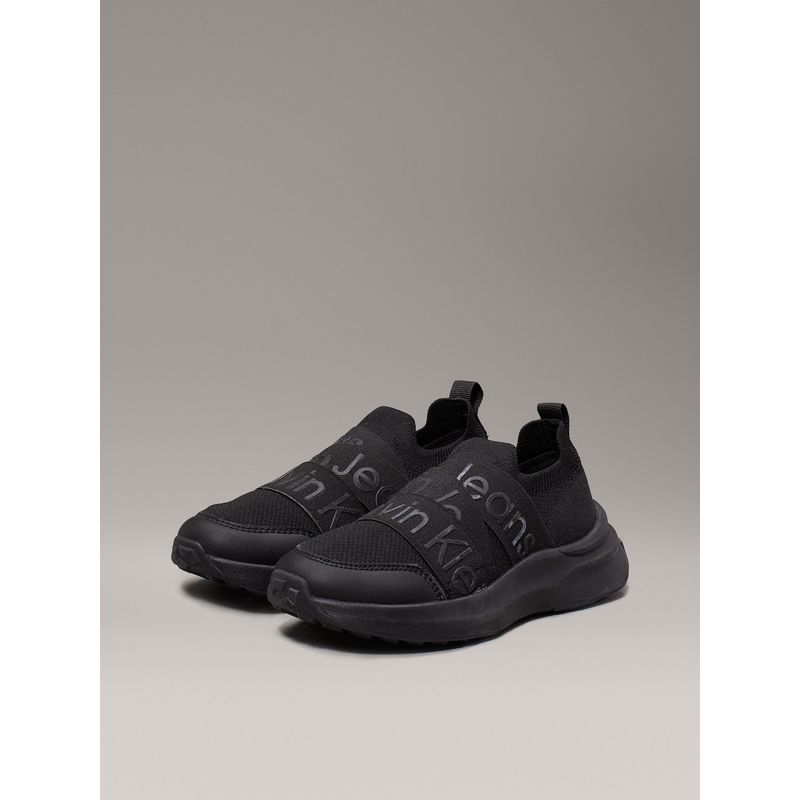 CALVIN KLEIN - Zapatillas Niño Low Cut Negro Calvin Klein