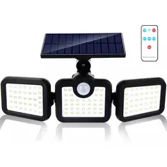 GENERICO - Luces Solares Exterior, Con Sensor De Movimiento, 3 Modos, 270º, Impermeable