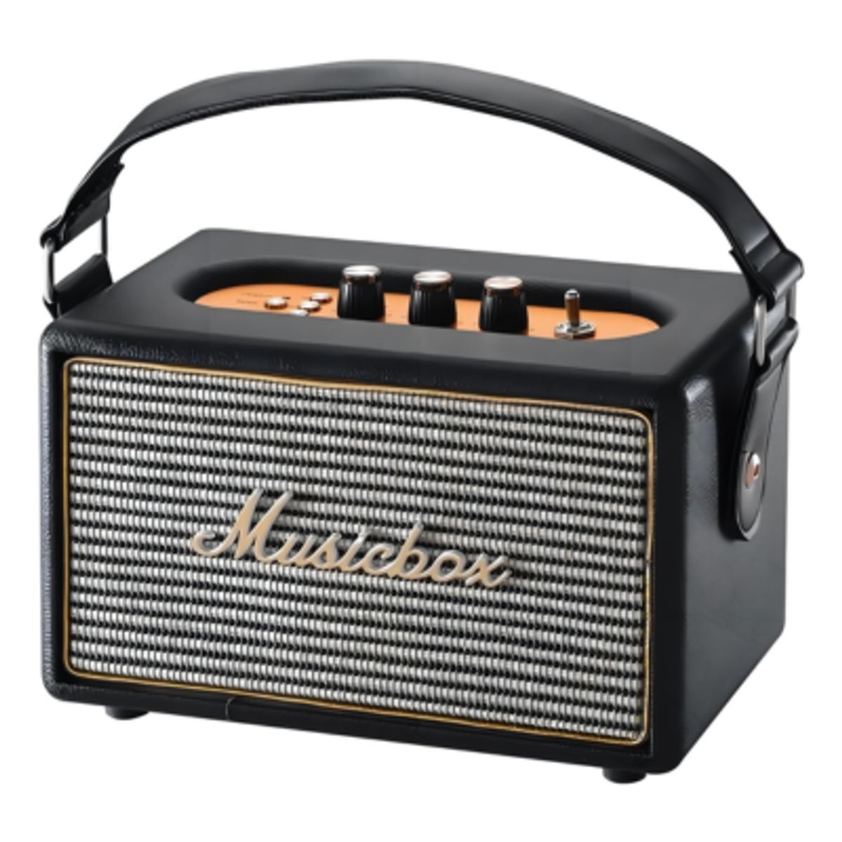 MICROLAB - Radio Parlante Retro Musicbox 1970´s Mlab Bluetooth Usb Aux