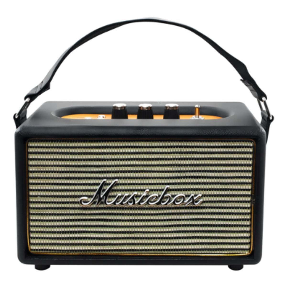 MICROLAB - Radio Parlante Retro Musicbox 1970´s Mlab Bluetooth Usb Aux