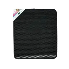 PAWISE - Alfombra Arenero Gatos Cat litter trapper Mat 52x60cm