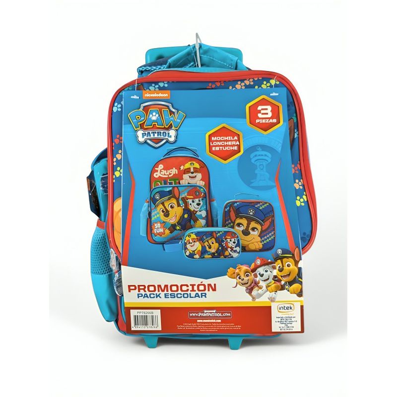 OEM - MOCHILA INFANTIL CON CAPUCHA PAW PATROL