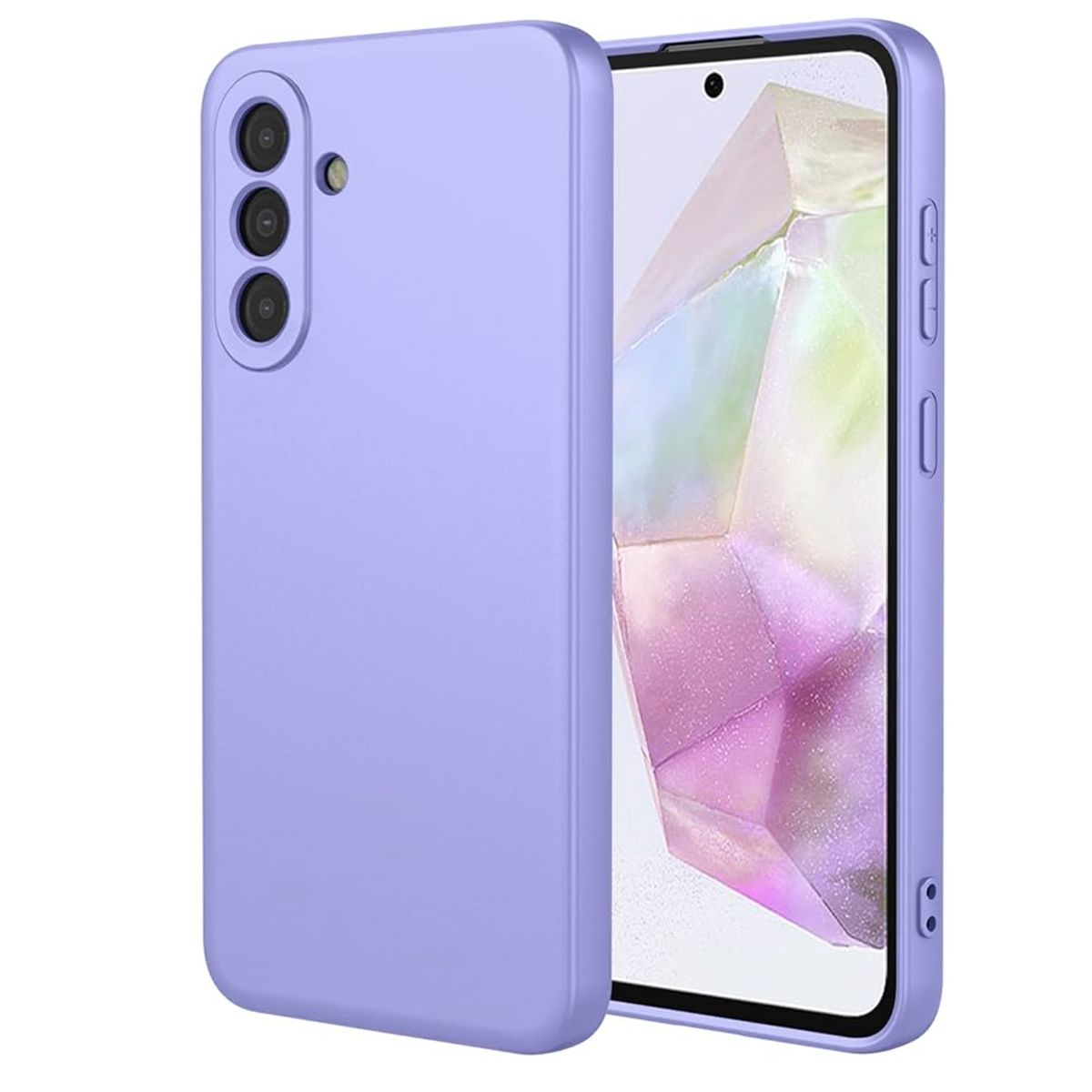 JOIGO - Carcasa Funda Para Samsung A36 Goma Lila